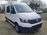 gebraucht VW Crafter 35 Kasten PLUS TDI Doka Mixto AHk, Stand