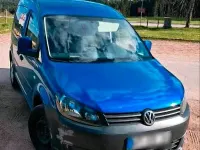 Gebraucht VW Caddy 140 PS (102 kW) 2015 Blau Van / Kleinbus
