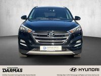 gebraucht Hyundai Tucson Premium AHK Winterräder Standheizung Lederausst