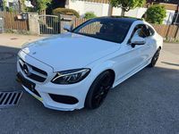 Gebraucht Mercedes C250 AMG line 211 PS (155 kW) 2016 Weiß Coupé