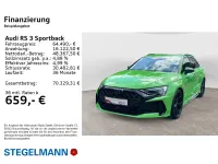 Gebraucht Audi RS3 Sportback Ambiente 400 PS (294 kW) 2025 Kyalamigrün Kleinwagen