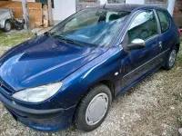 Gebraucht Peugeot 206 60 PS (44 kW) 2001 Blau Kleinwagen