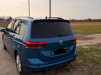 Gebraucht VW Touran Highline 179 PS (131 kW) 2018 Blau Van / Kleinbus