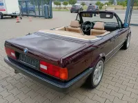 Gebraucht BMW 320 Cabriolet 129 PS (94 kW) 1991 Violett Cabrio