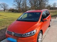 Gebraucht VW Touran 150 PS (110 kW) 2017 Orange Van / Kleinbus