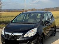 Gebraucht Opel Meriva 120 PS (88 kW) 2010 Schwarz Van / Kleinbus