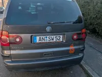 Gebraucht VW Sharan 116 PS (85 kW) 2009 Schwarz Van / Kleinbus