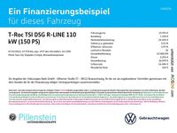 Gebraucht VW T-Roc IQ Drive 150 PS (110 kW) 2022 Silber SUV