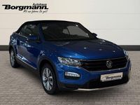 Gebraucht VW T-Roc Cabriolet Style 110 PS (80 kW) 2021 Blau Cabrio