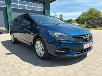 Gebraucht Opel Astra Business 122 PS (89 kW) 2021 Blau Kombi