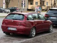 Gebraucht Alfa Romeo 156 192 PS (141 kW) 2003 Rot Kombi