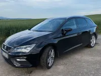 Używany Seat Leon FR 150 KM (110 kW) 2020 Czarny Kombi