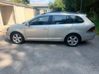 Gebraucht VW Golf VI 2010 Silber Kombi