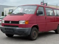 Usata VW T4 68 CV (50 kW) 2000 Rosso Furgone
