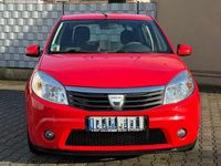 Gebraucht Dacia Sandero Lauréate 87 PS (63 kW) 2010 Rot Limousine