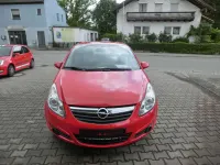 Gebraucht Opel Corsa Basis 60 PS (44 kW) 2009 Magma rot (b) Kleinwagen