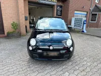 Gebraucht Fiat 500 69 PS (50 kW) 2010 Schwarz Kleinwagen