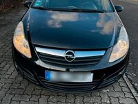 Gebraucht Opel Corsa 64 PS (47 kW) 2010 Schwarz Kleinwagen