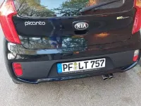 Gebraucht Kia Picanto Spirit 86 PS (63 kW) 2013 Schwarz Kleinwagen