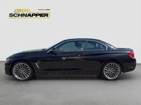 Gebraucht BMW 420 Luxury Line 135 PS (99 kW) 2017 Schwarz Cabrio