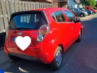 Gebraucht Chevrolet Spark 68 PS (50 kW) 2011 Rot Kleinwagen