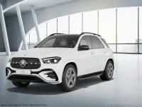 Gebraucht Mercedes GLE350 AMG line 197 PS (144 kW) 2024 Unilack polarweiß SUV