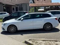 Gebraucht Seat Leon FR 184 PS (135 kW) 2017 "nevada" weiss Kombi