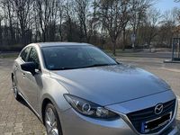 Gebraucht Mazda 3 Prime-Line 101 PS (74 kW) 2015 Silber Limousine