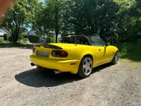Gebraucht Mazda MX5 115 PS (84 kW) 1994 Gelb Cabrio