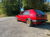Gebraucht VW Golf II 174 PS (127 kW) 1991 Rot Kleinwagen