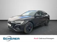 Gebraucht Audi Q8 e-tron S-Line 300 kW (408 PS) 2023 Madeirabraun metallic SUV