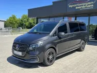 Gebraucht Mercedes V300 AMG 237 PS (174 kW) 2024 Lackfarbe graphitgrau dunkel Van / Kleinbus