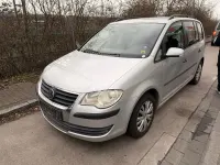 Gebraucht VW Touran Conceptline 105 PS (77 kW) 2007 Silber Van / Kleinbus