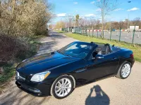 Gebraucht Mercedes SLK300 245 PS (180 kW) 2016 Schwarz Cabrio