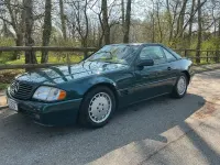 Second-hand Mercedes SL320 231 CP (169 kW) 1995 Verde Cabrio