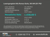 Neu Alfa Romeo Giulia Quadrifoglio 521 PS (383 kW) 2026 Schwarz Limousine