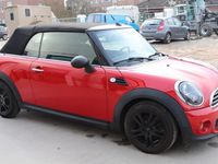Käytetty Mini One Cabriolet 98 HP (72 kW) 2014 Punainen Avoauto