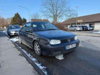 Gebraucht VW Golf Cabriolet Comfortline 90 PS (66 kW) 1999 Blau Cabrio