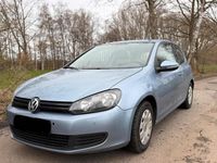 Gebraucht VW Golf VI 80 PS (58 kW) 2009 Blau Kleinwagen