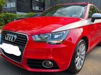 Gebraucht Audi A1 Sportback Ambition 122 PS (89 kW) 2013 Rot Kleinwagen