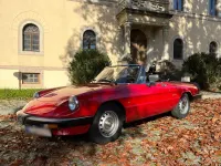 Gebraucht Alfa Romeo Spider 103 PS (75 kW) 1986 Rot Cabrio