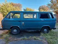 Gebraucht VW T3 70 PS (51 kW) 1989 Blau Van