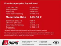 Neu Toyota Proace Verso 179 PS (131 kW) 2026 Weiss Kombi