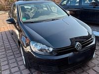 Gebraucht VW Golf VI 2010 Schwarz Kleinwagen