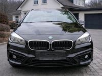 Gebraucht BMW 218 Gran Tourer Advantage 135 PS (99 kW) 2016 Schwarz Van / Kleinbus
