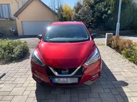 Gebraucht Nissan Micra 71 PS (52 kW) 2019 Rot Kleinwagen