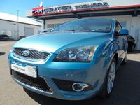 Gebraucht Ford Focus Cabriolet Titanium 145 PS (106 kW) 2007 Blau Cabrio