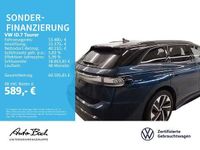 Gebraucht VW ID.7 GTX 250 kW (340 PS) 2025 Aquamarinblau metallic/schwarz Kombi