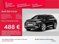 Gebraucht Audi Q4 e-tron S-Line 210 kW (286 PS) 2025 Mythosschwarz metallic SUV
