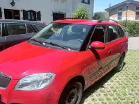 Gebraucht Skoda Fabia 85 PS (62 kW) 2010 Rot Kombi